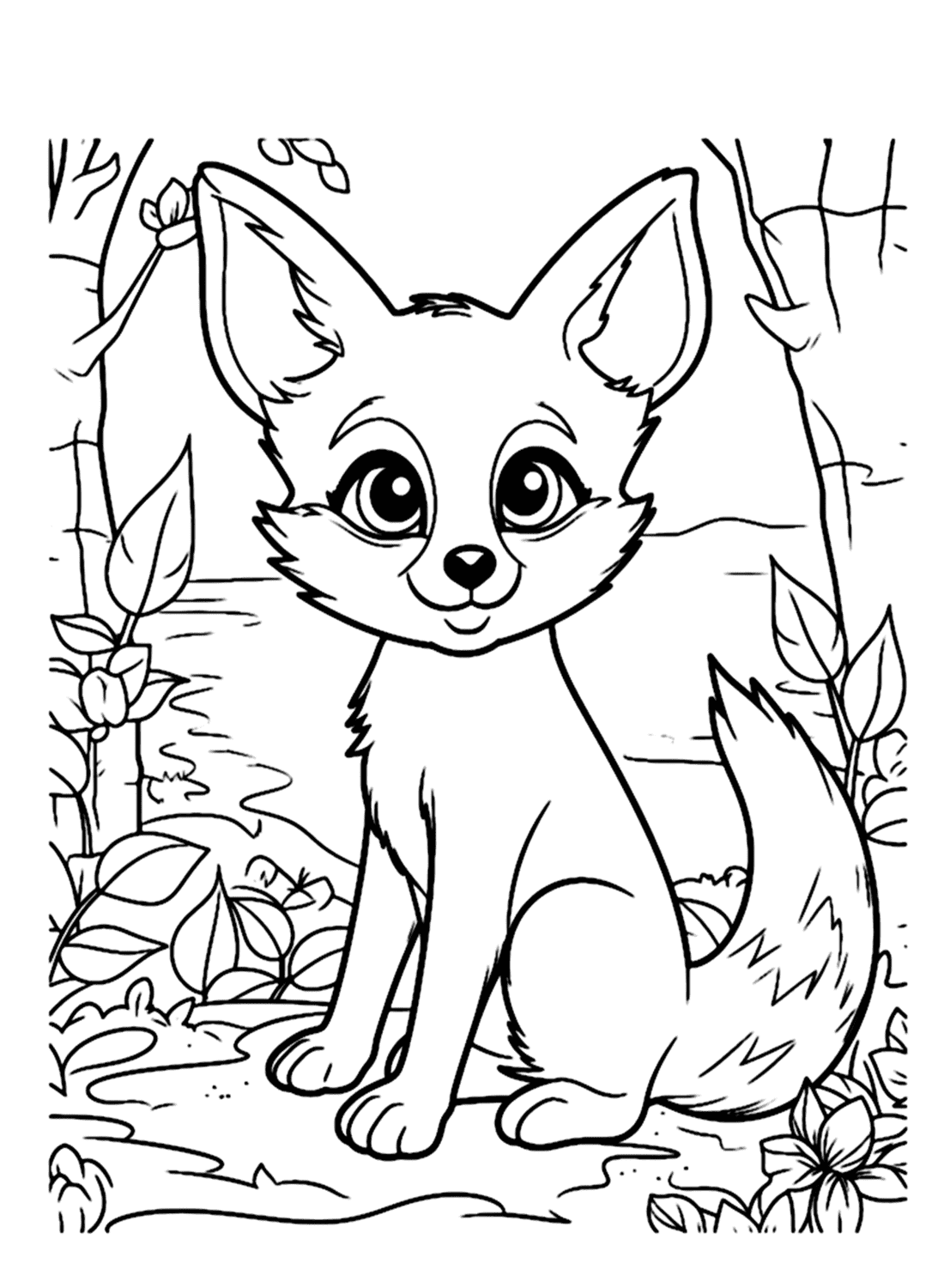 Dejlig vaskebjørn Tegninger til Farvelægning