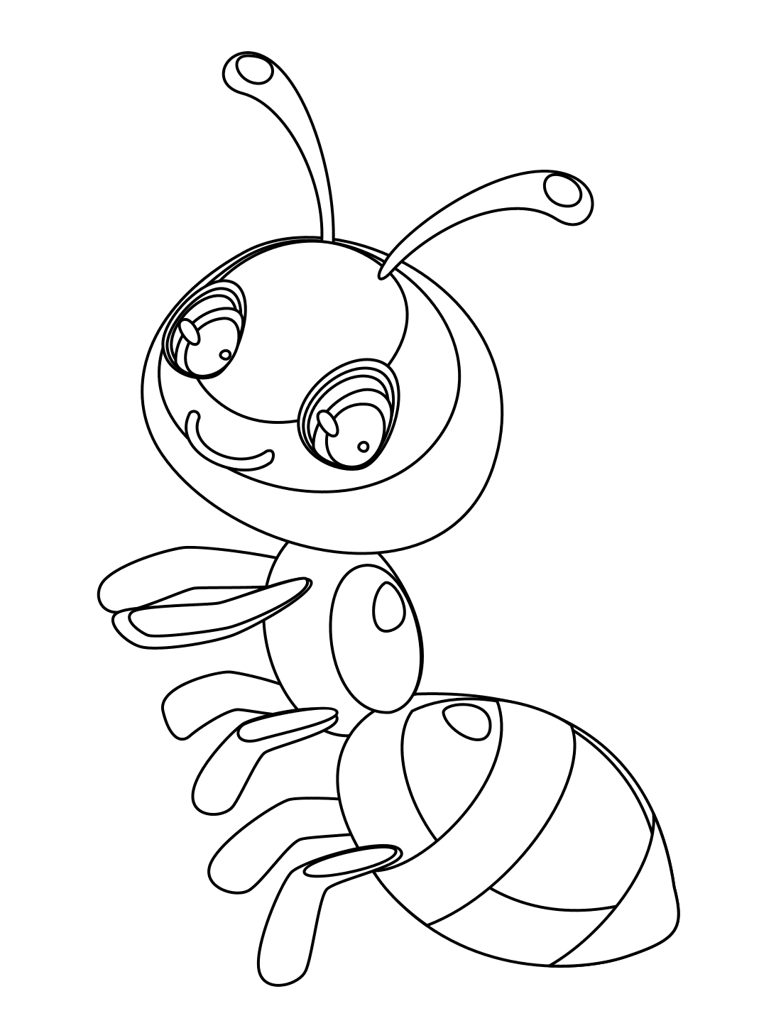 Gratis myre Tegninger til Farvelægning