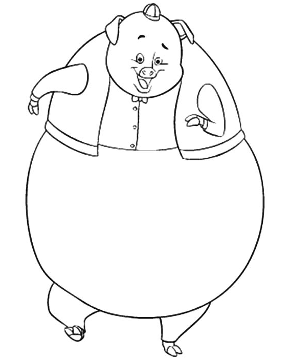 Mester Runt af Kuldet Tegninger til Farvelægning