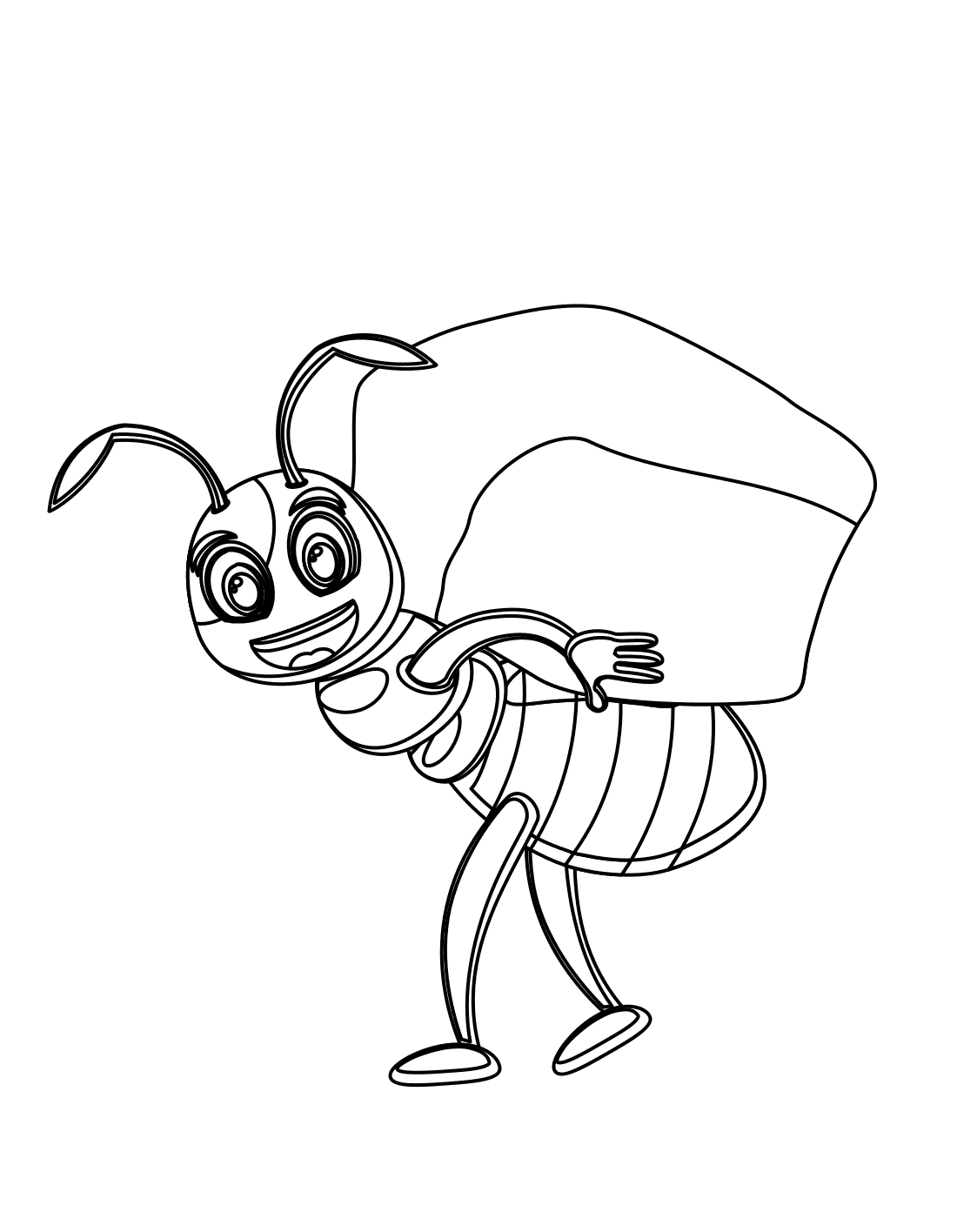 Myre printbare Tegninger til Farvelægning