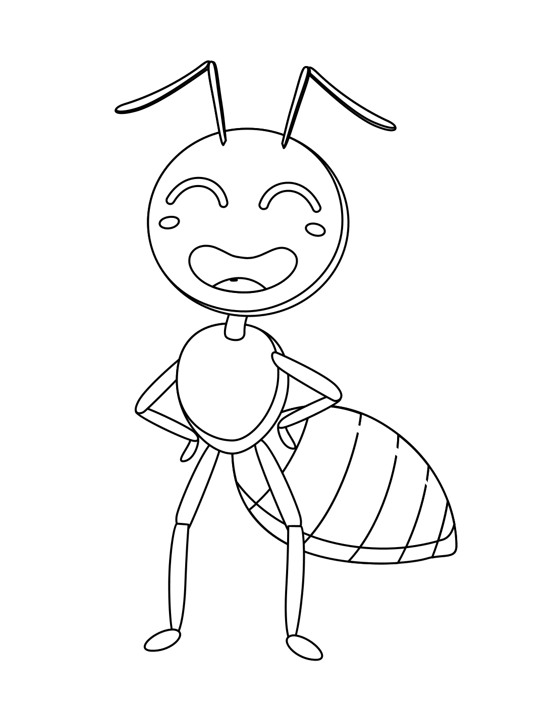 Myre sjov Tegninger til Farvelægning