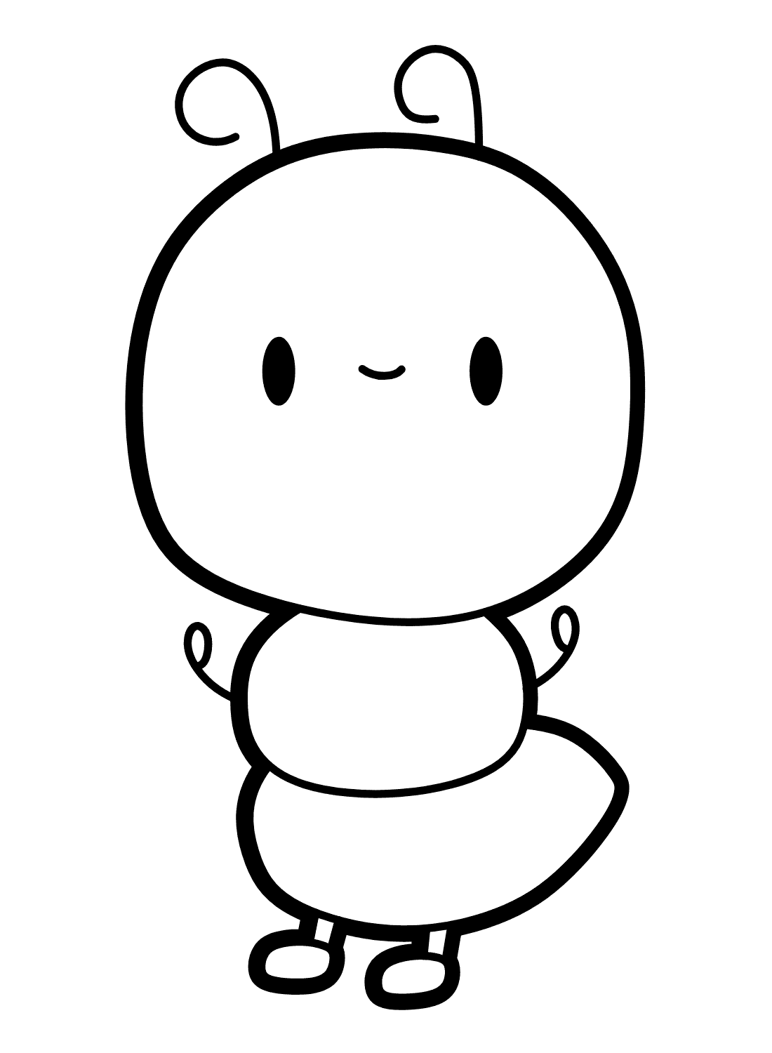 Myre til børn Tegninger til Farvelægning