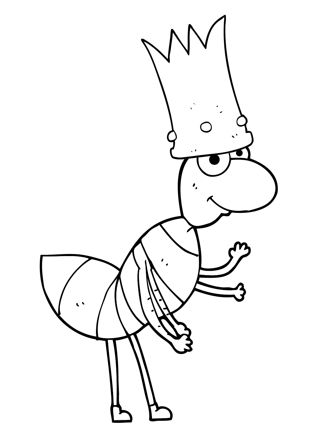 Myredronning Tegninger til Farvelægning