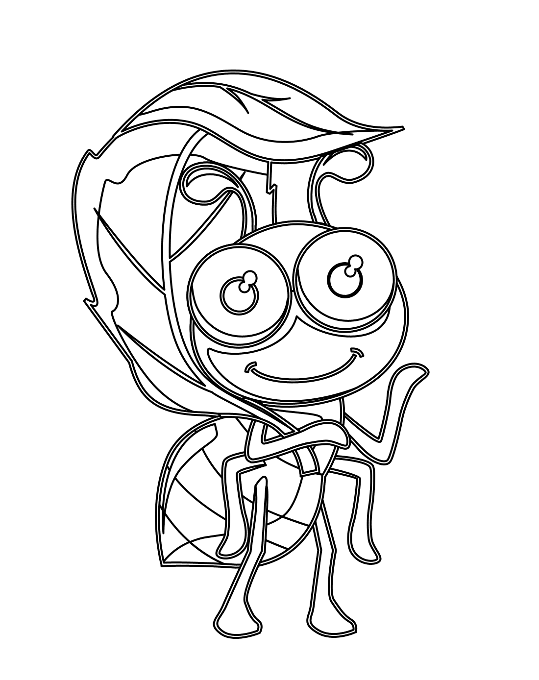 Yndig myre Tegninger til Farvelægning