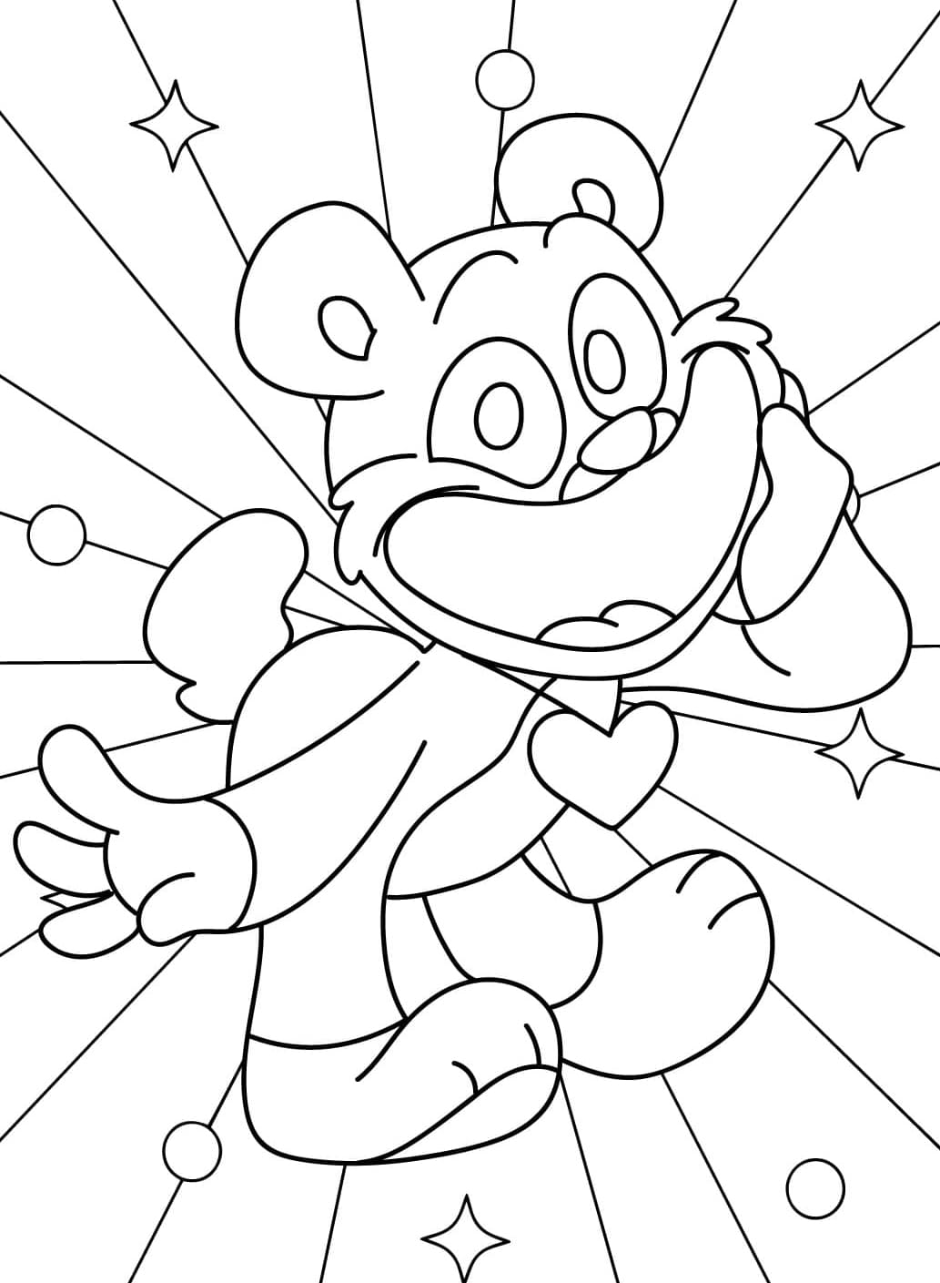 Bobby BearHug Tegninger til Farvelægning