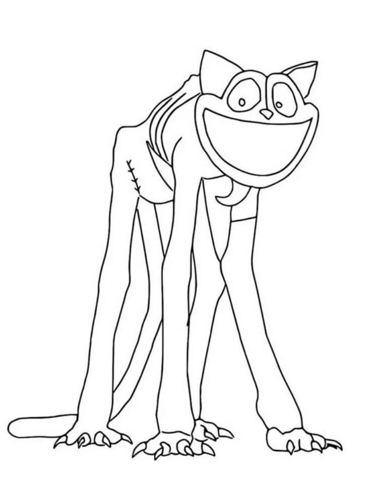 Catnap djævel Tegninger til Farvelægning