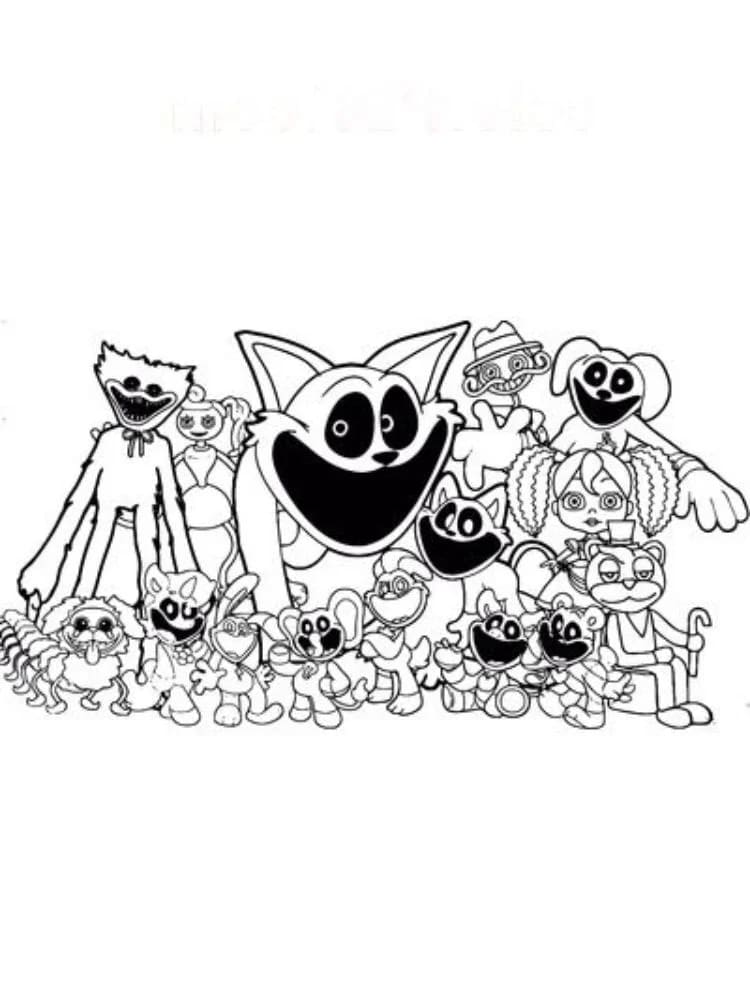 Catnap førskolebørn Tegninger til Farvelægning