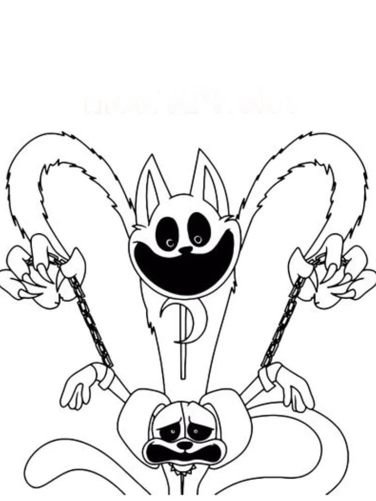 Catnap gratis Tegninger til Farvelægning