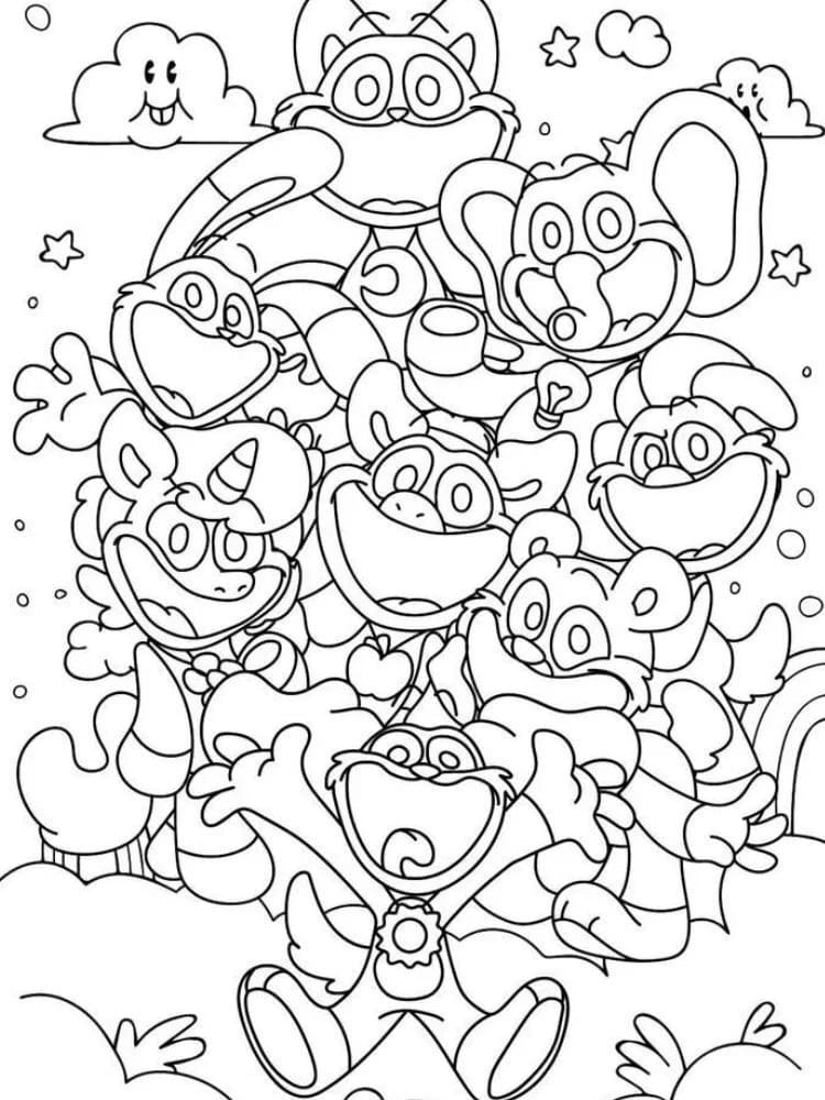 Catnap til børn Tegninger til Farvelægning