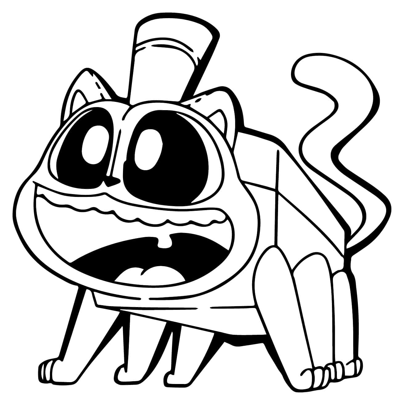 Catnap Tog Tegninger til Farvelægning