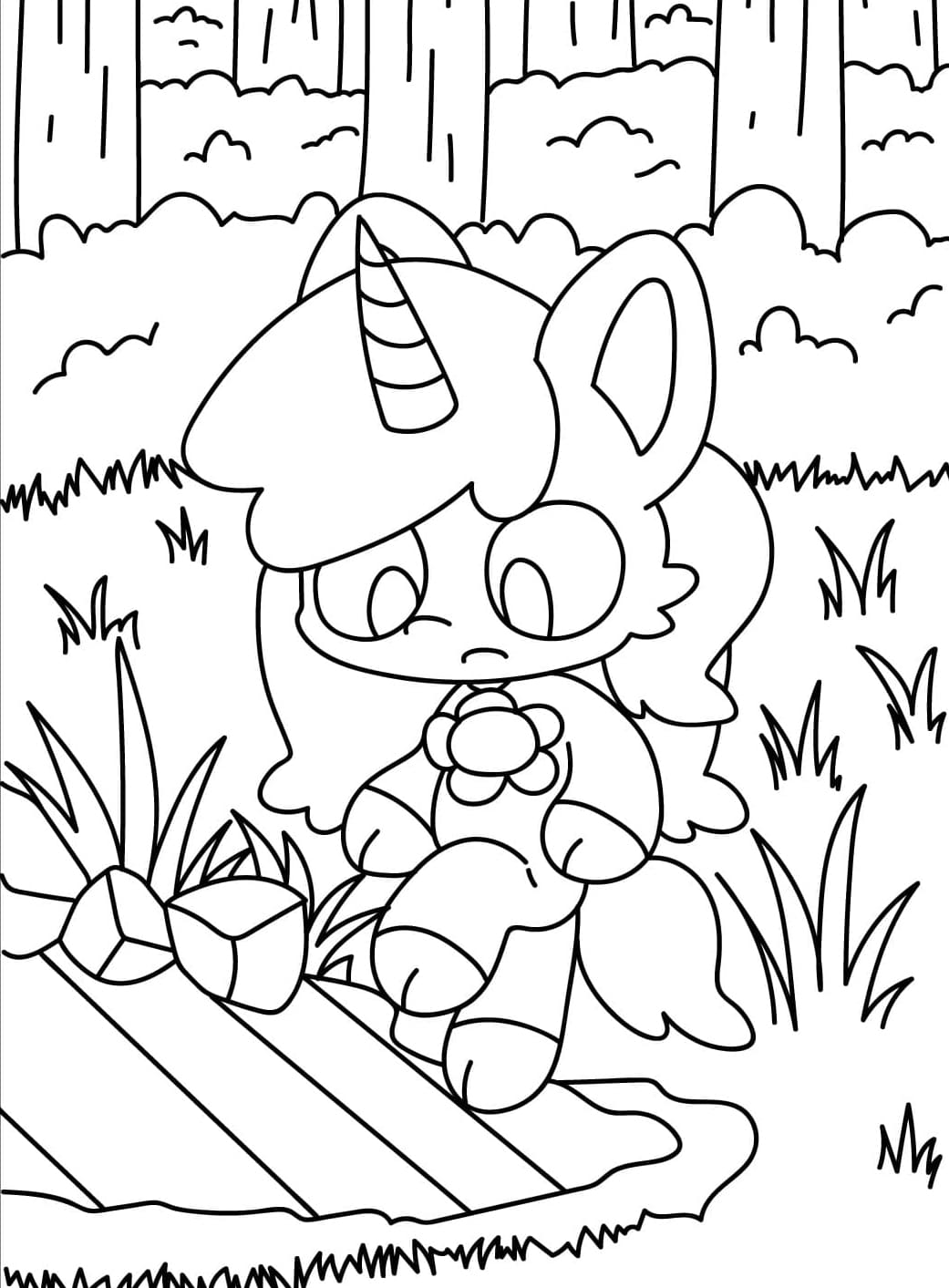 CraftyCorn gratis Tegninger til Farvelægning