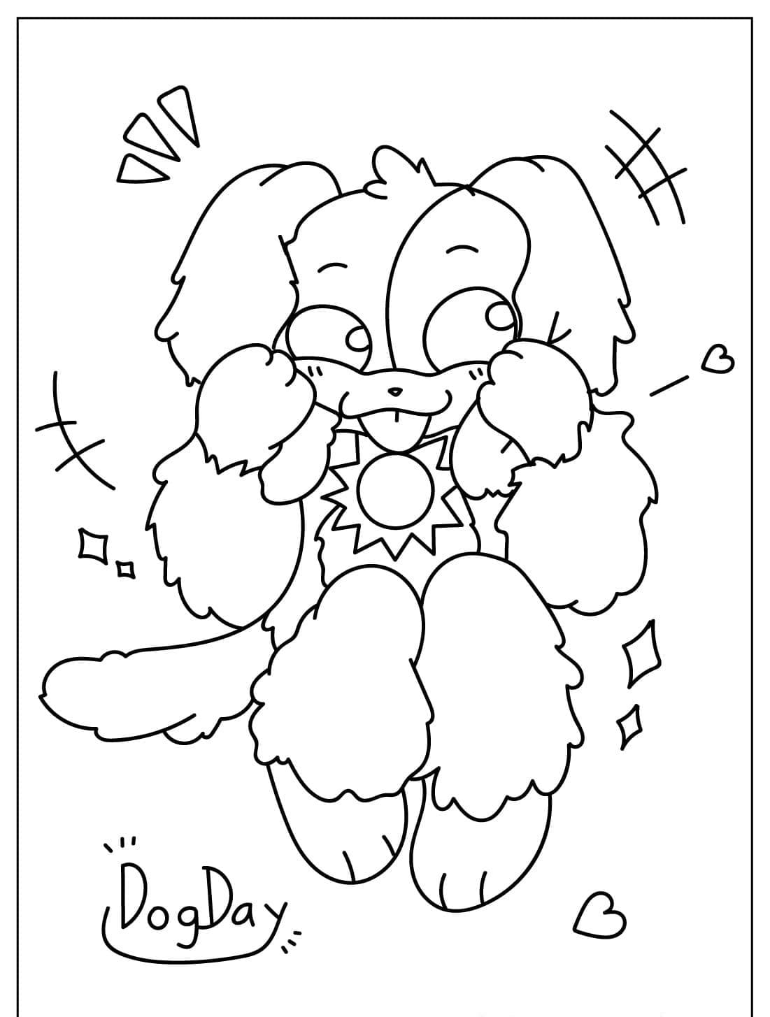 Dogday Printbar Tegninger til Farvelægning