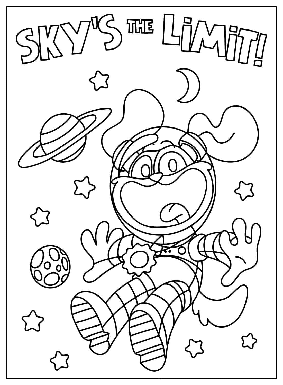 Dogday printbar tegning Tegninger til Farvelægning