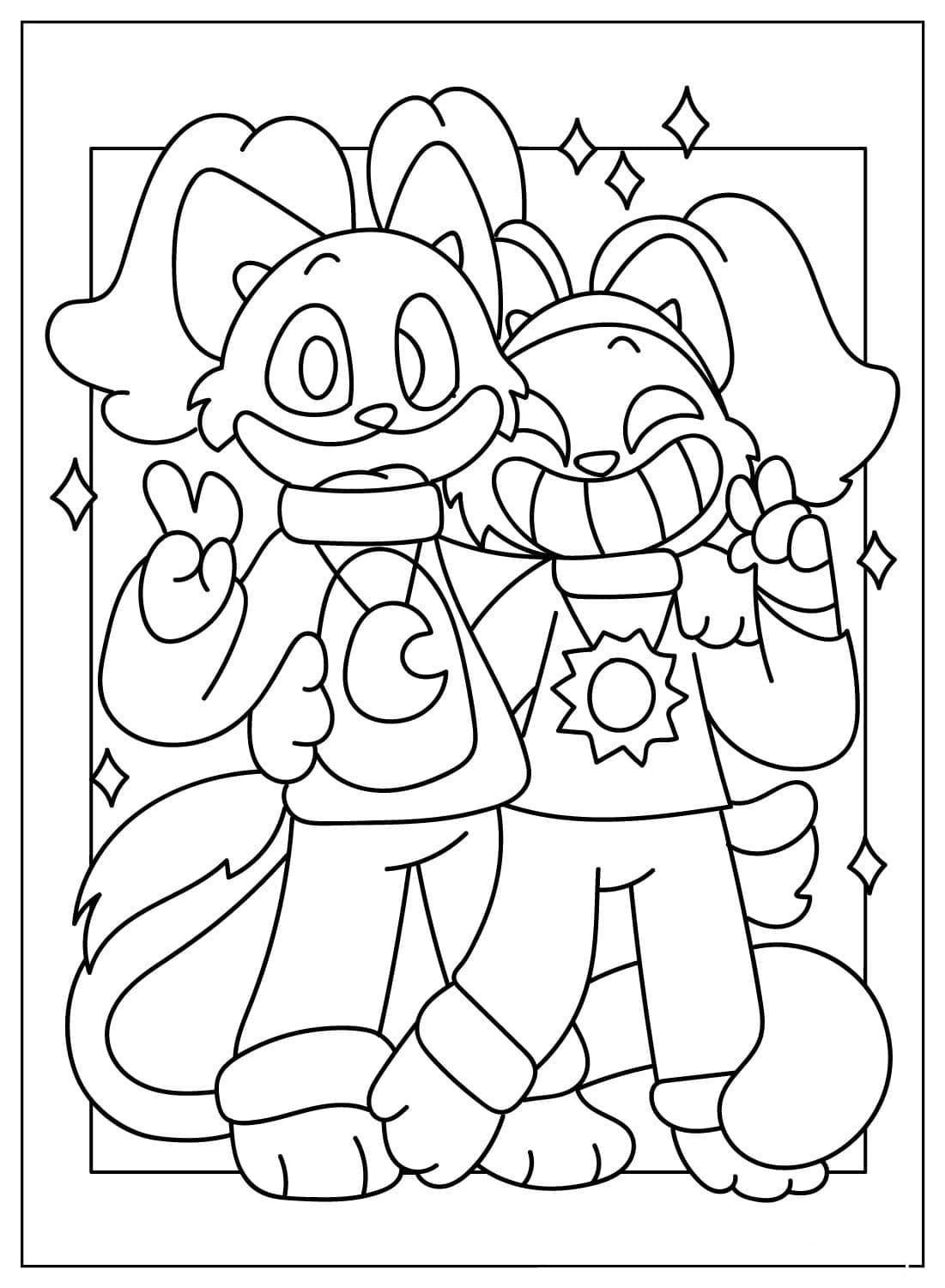 Dogday til udskrivning Tegninger til Farvelægning