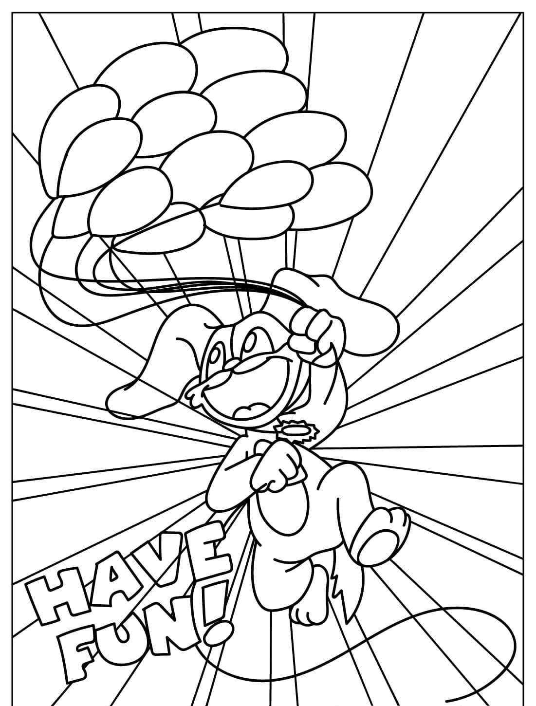 Dogday Udskriften Tegninger til Farvelægning