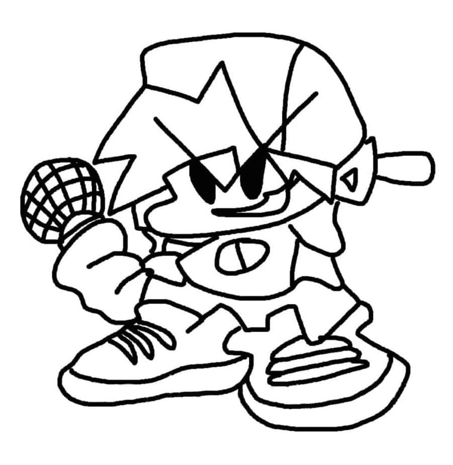 Friday Night Funkin Kæreste Tegninger til Farvelægning