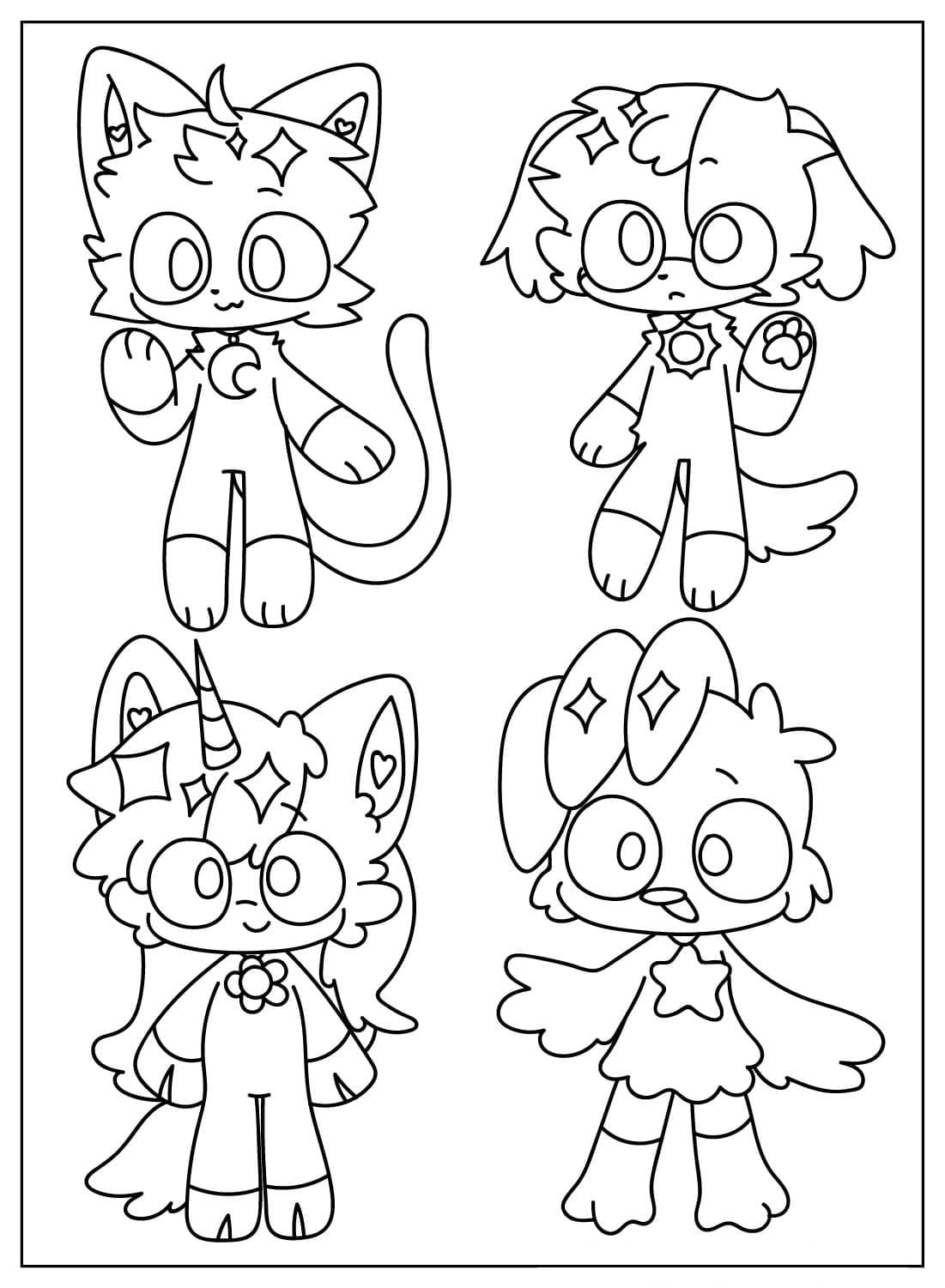 Gratis Dogday materialer Tegninger til Farvelægning