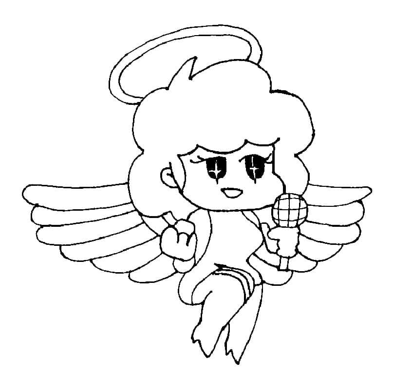 Hellchart Carol Friday Night Funkin Tegninger til Farvelægning