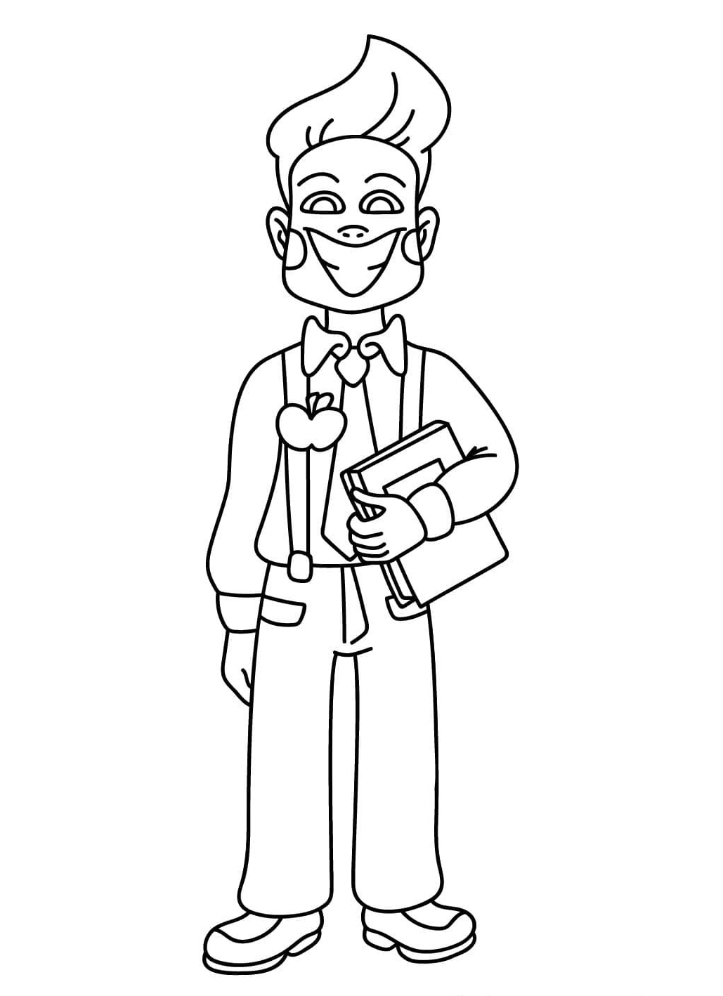 Hr. Delight fra Poppy Playtime 4 Tegninger til Farvelægning