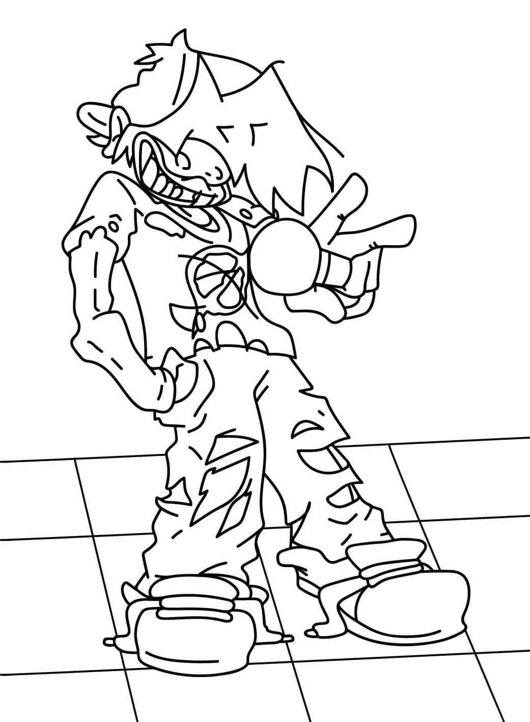 Kæreste Friday Night Funkin Tegninger til Farvelægning