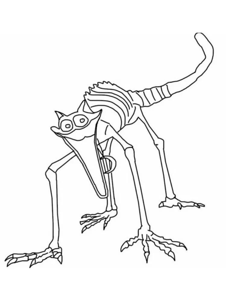 Let Catnap Tegninger til Farvelægning