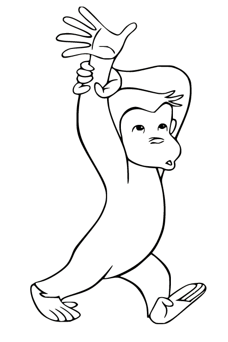 Peter Pedal går Tegninger til Farvelægning