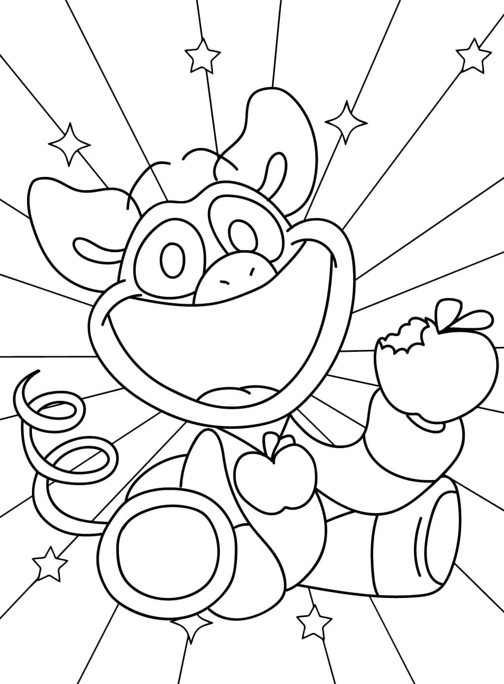 PickyPiggy Tegninger til Farvelægning