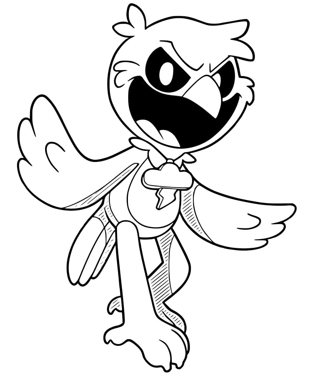 Poe Nightmare Critters Tegninger til Farvelægning