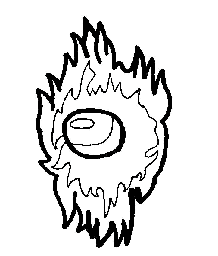 Spirit Among us Friday Night Funkin Tegninger til Farvelægning