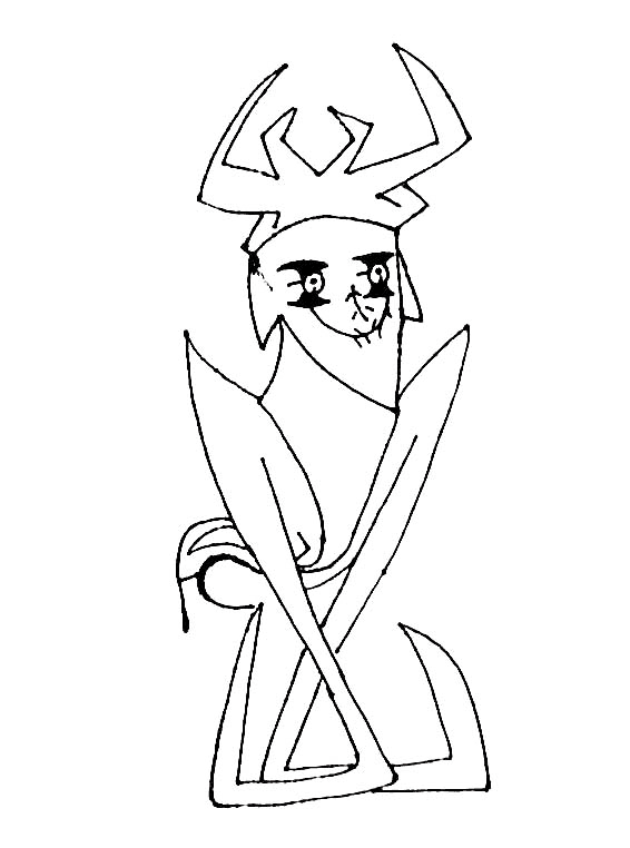 Stjernekrone Friday Night Funkin Tegninger til Farvelægning