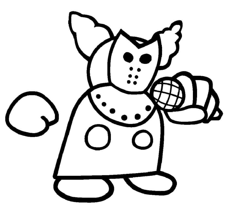 Tiky Friday Night Funkin Tegninger til Farvelægning