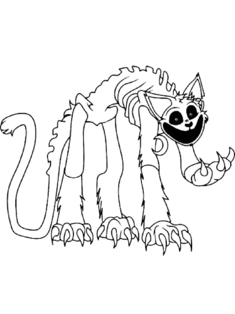 Udskrivbar Catnap Tegninger til Farvelægning