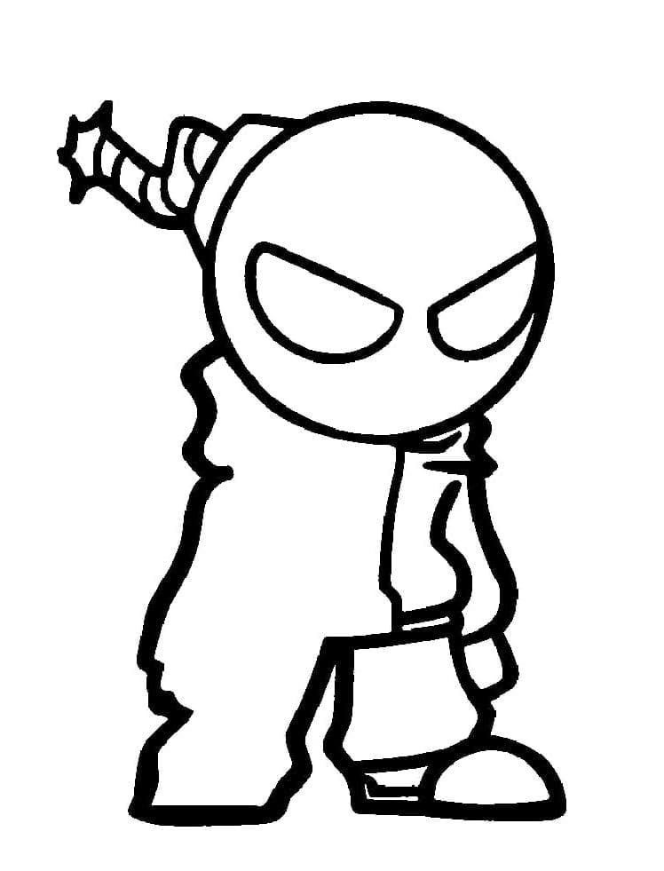 Whitty FNF afkøle Tegninger til Farvelægning