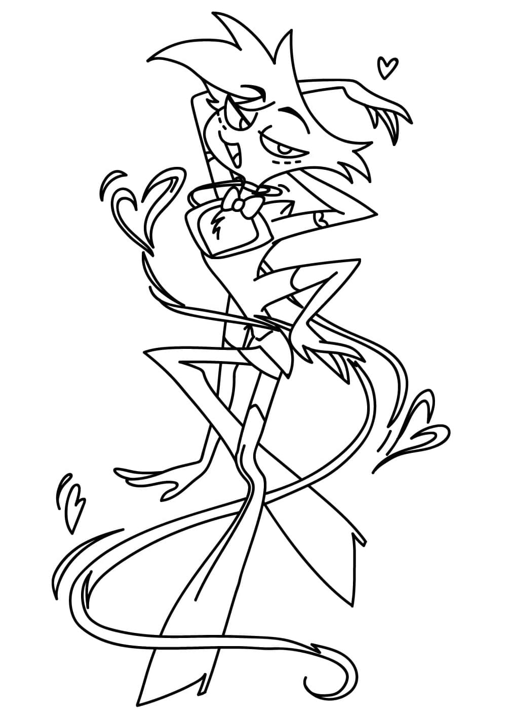 Angel Dust Tegninger til Farvelægning