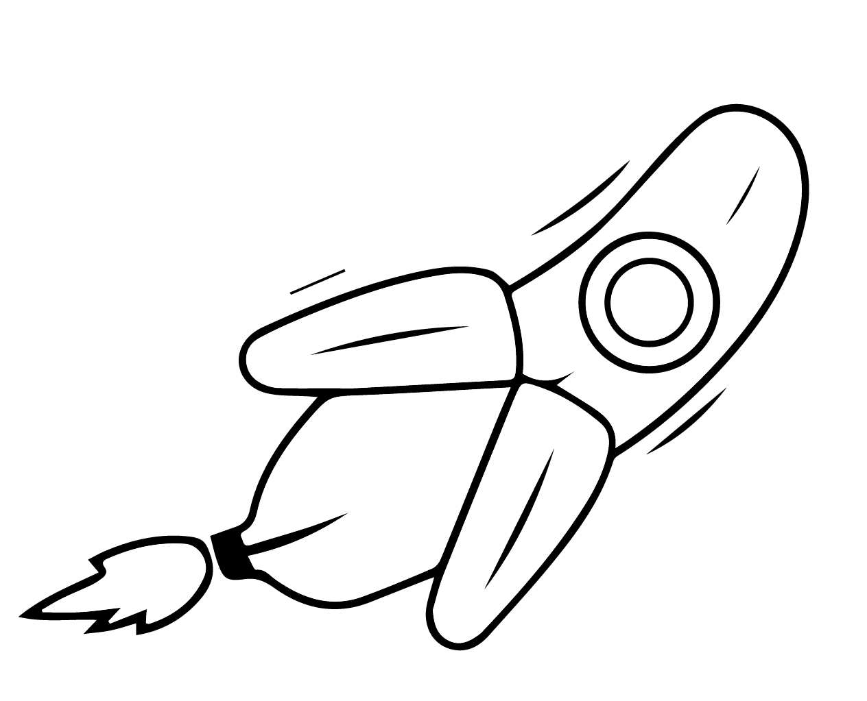 Bananrucola Tegninger til Farvelægning