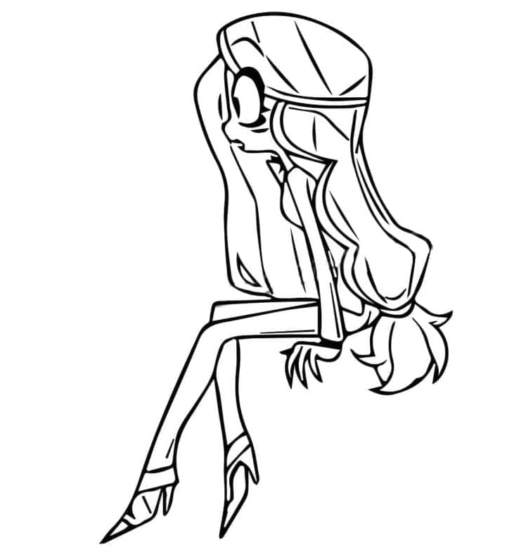 Charlie Magne fra Hazbin Hotel Tegninger til Farvelægning