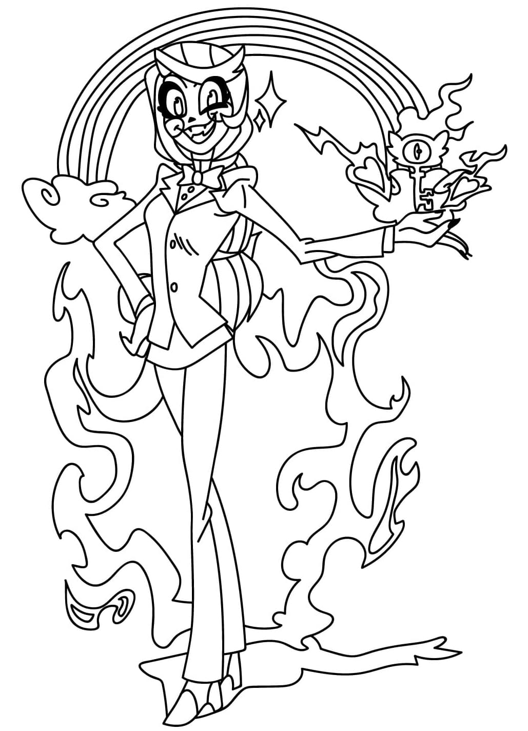 Charlie Morningstar Tegninger til Farvelægning