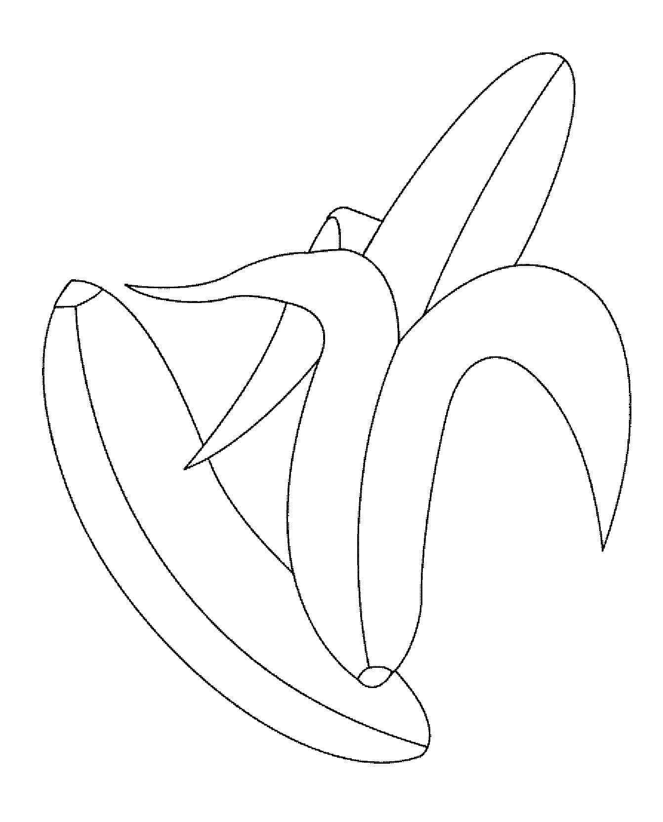 Fantastisk banan Tegninger til Farvelægning