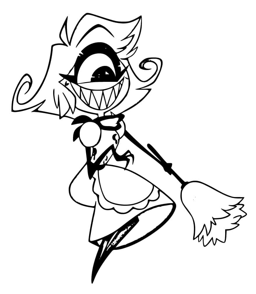 Hazbin Hotel Niffty Tegninger til Farvelægning