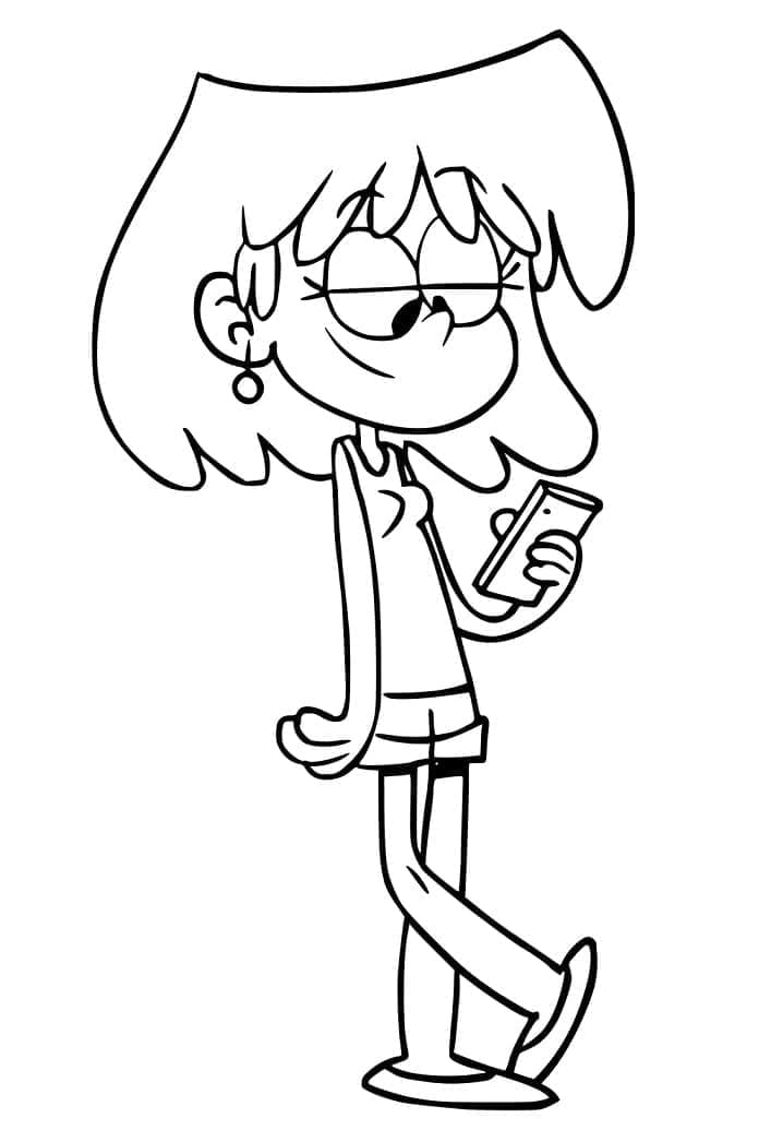 Lori Høj fra Højs Hus Tegninger til Farvelægning