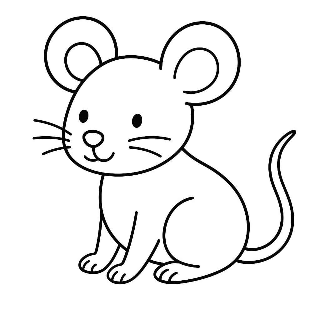 Mus fantastisk Tegninger til Farvelægning