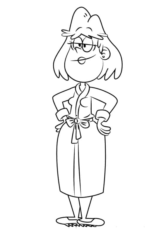 Rita Høj Tegninger til Farvelægning