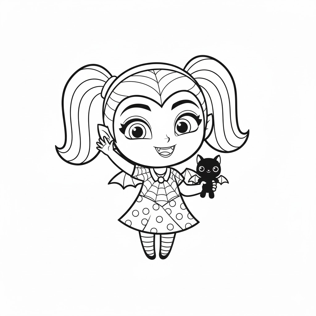 Vampirina Sød Tegninger til Farvelægning