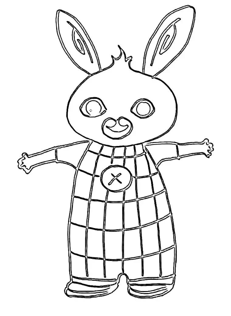 Bing er meget sød Tegninger til Farvelægning