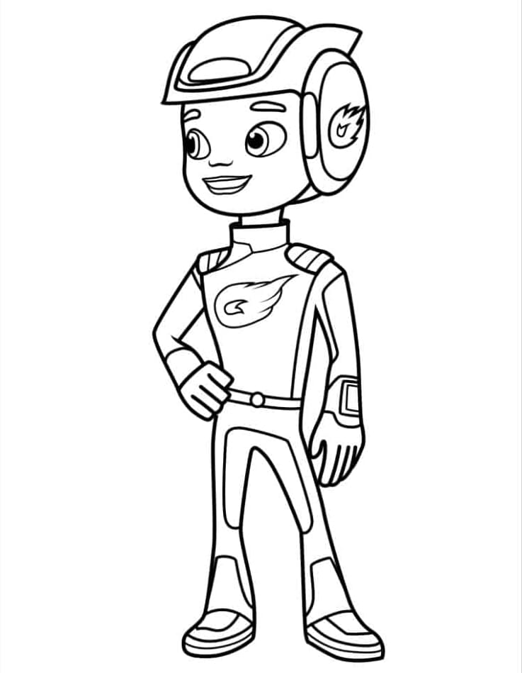 Enkel oversigt over AJ for børn Tegninger til Farvelægning