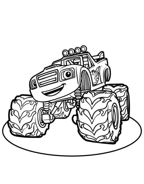 Flaze med store dæk og smilende Tegninger til Farvelægning