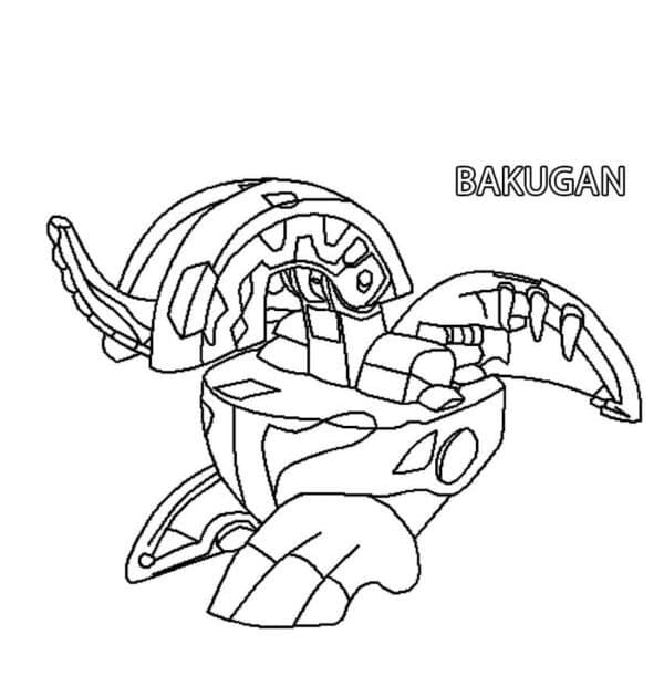 God Dragonoid Tegninger til Farvelægning