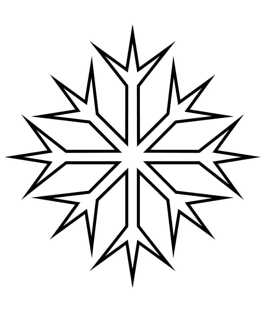 Gratis snefnug Tegninger til Farvelægning