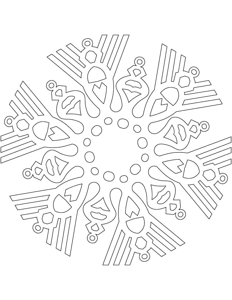 Julesnefnug Tegninger til Farvelægning