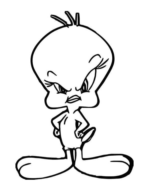 Meget vred Pip Tegninger til Farvelægning